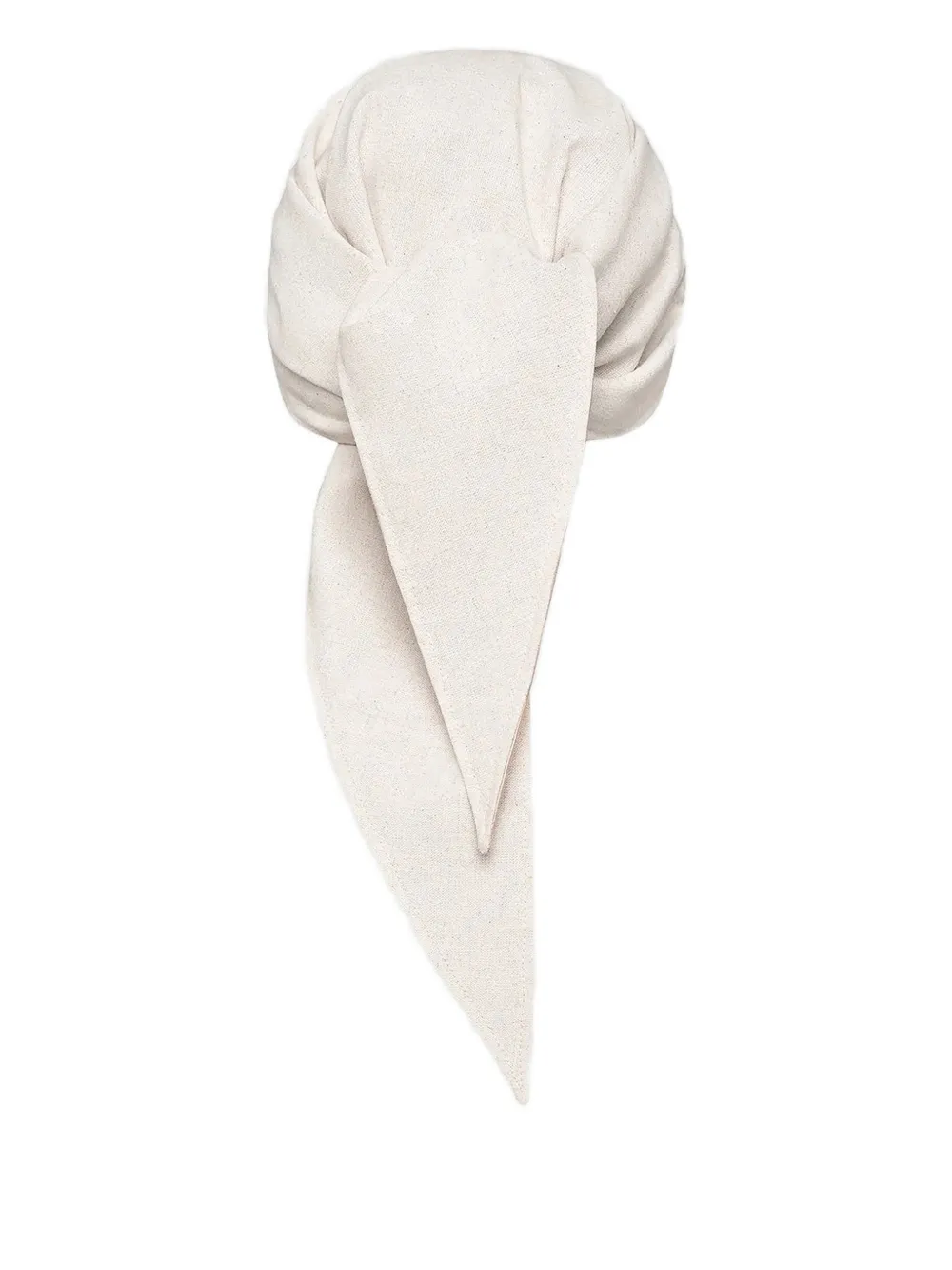 Manière De Voir Arianne Draping-scarf Cap In Neutral