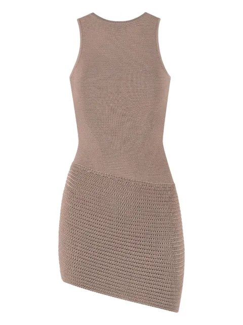 Manière De Voir detachable-asymmetric mini dress