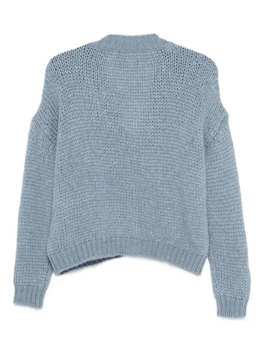  Roberto Collina Button Pocket Cardigan - Blue 