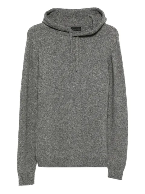 Roberto Collina hooded knitwear sweater