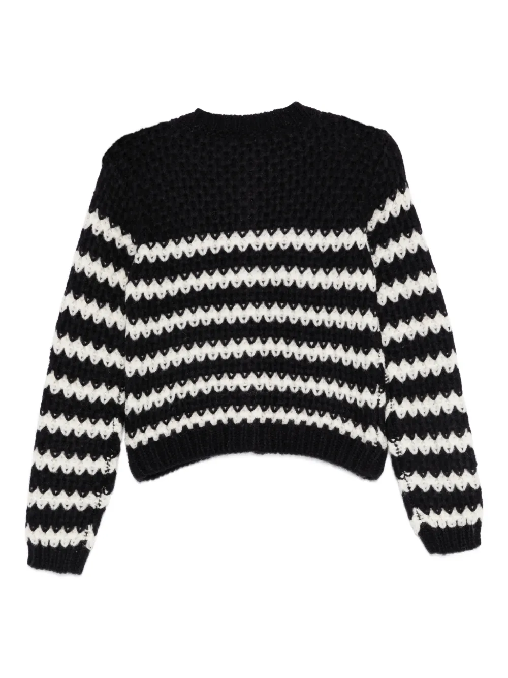 Striped Knit Cardigan