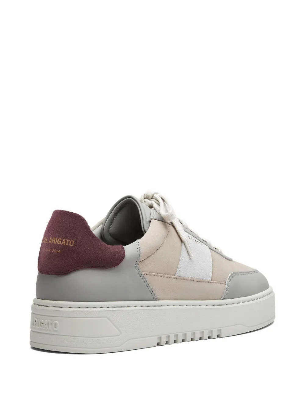 Axel Arigato orbit panelled leather sneakers Beige