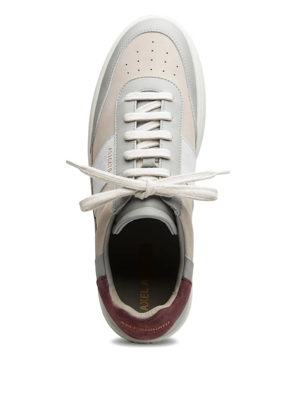 Axel Arigato orbit panelled leather sneakers Beige