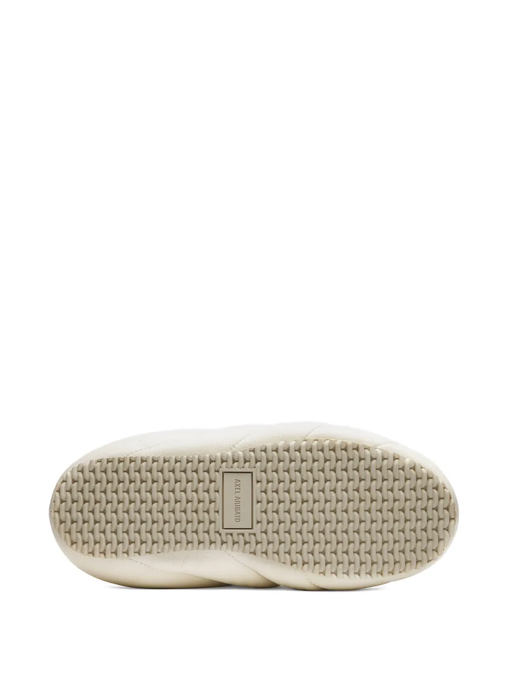 Axel Arigato Round-toe Slippers In White