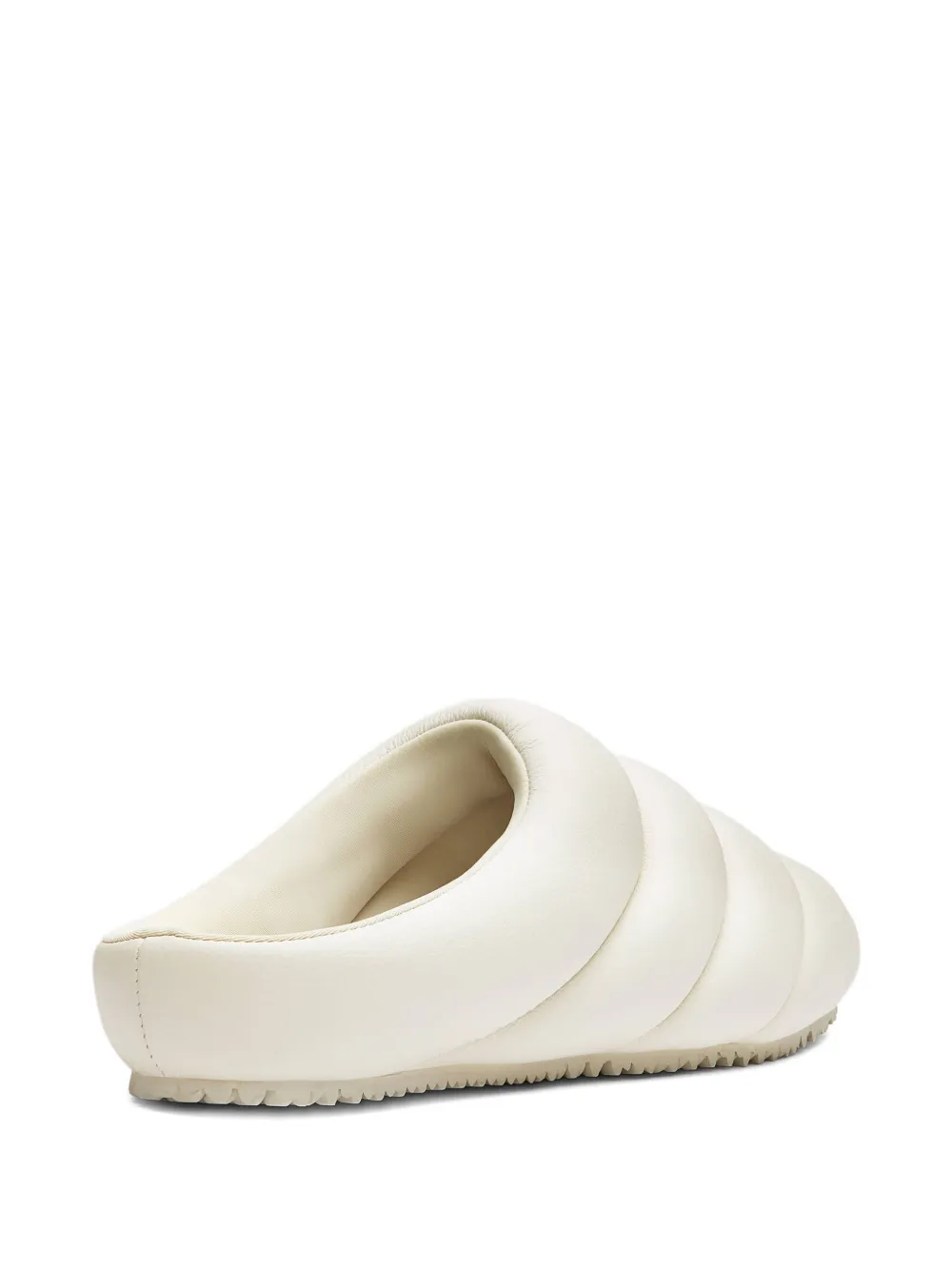Axel Arigato Round-toe Slippers In White