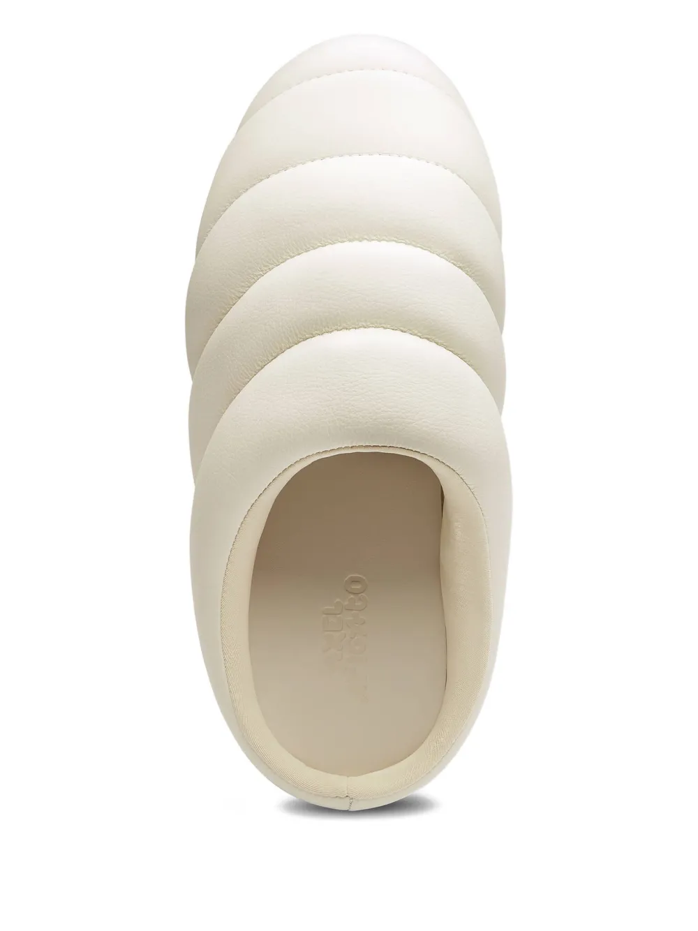 Axel Arigato Round-toe Slippers In White