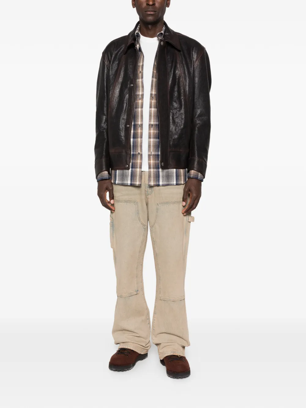 Golden Goose 저니 M'S 프린스 카프스킨 재킷 | 가죽 재킷 | Image 2