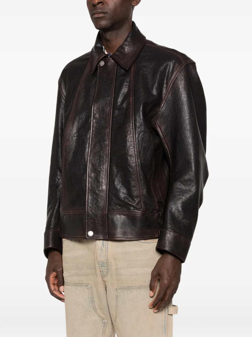 Journey M'S Prince calf leather jacket