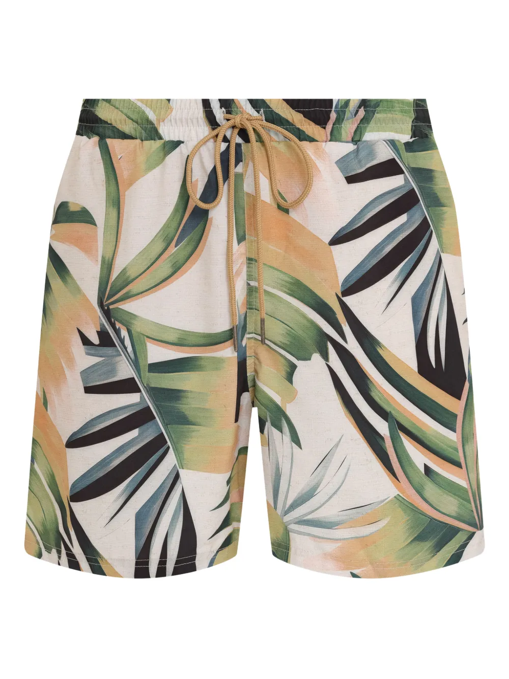 Lygia & Nanny Gil drawstring-detailed printed swim shorts | 뉴트럴 | Image 1