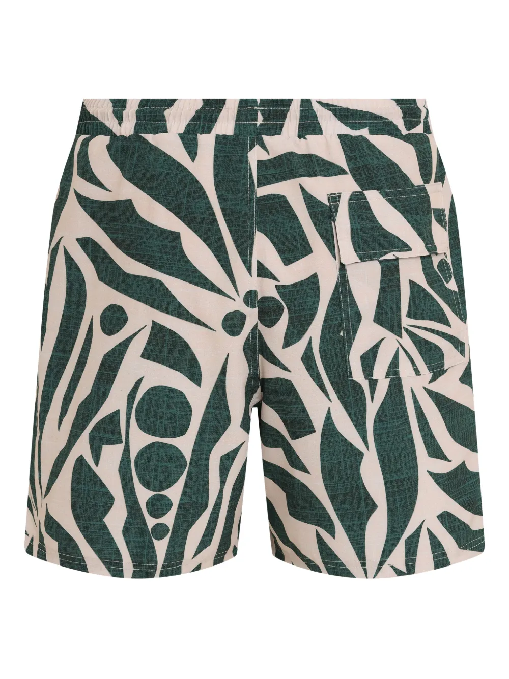 Lygia & Nanny Gil patterned drawstring-detailed swim shorts | 스윔 쇼츠 | Image 2