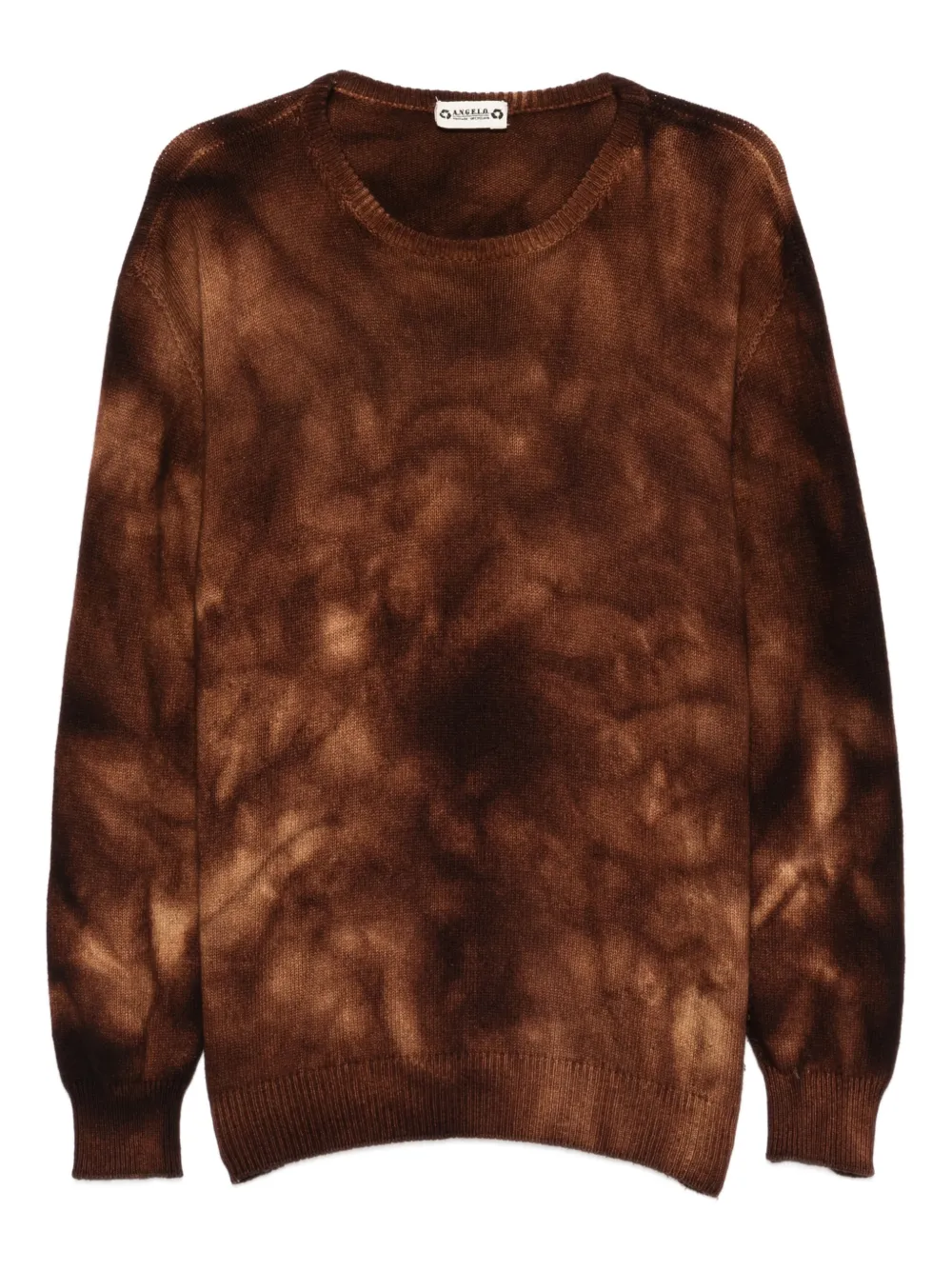 A.N.G.E.L.O. Vintage Upcycling tie-dye top - Brown
