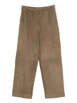 Polo Ralph Lauren スエードパンツ ブラウン Ralph Lauren Collection スエードパンツ | ブラウン | FARFETCH JP