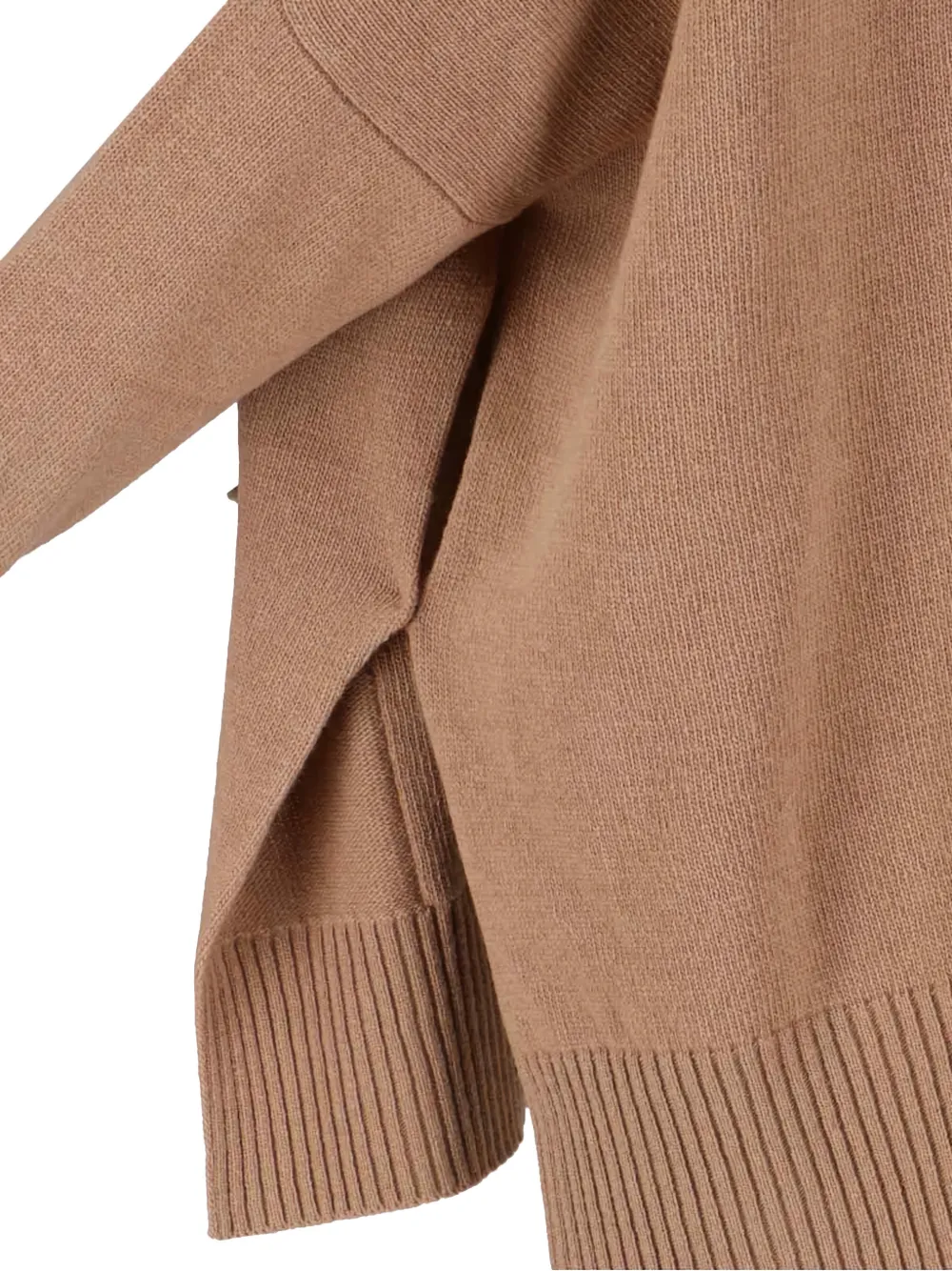 Ma'ry'ya Turtleneck Sweater In Brown