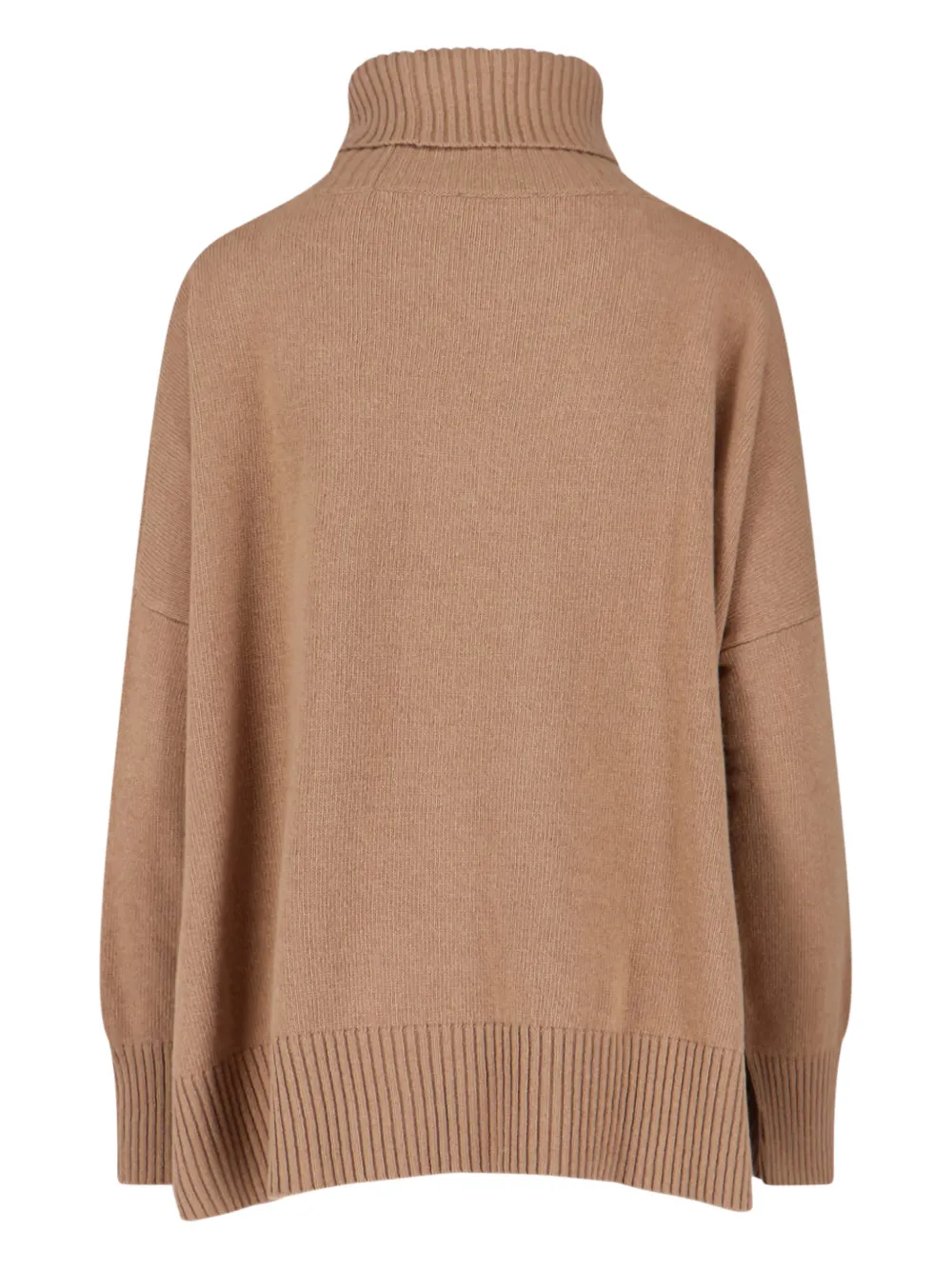 Ma'ry'ya Turtleneck Sweater In Brown