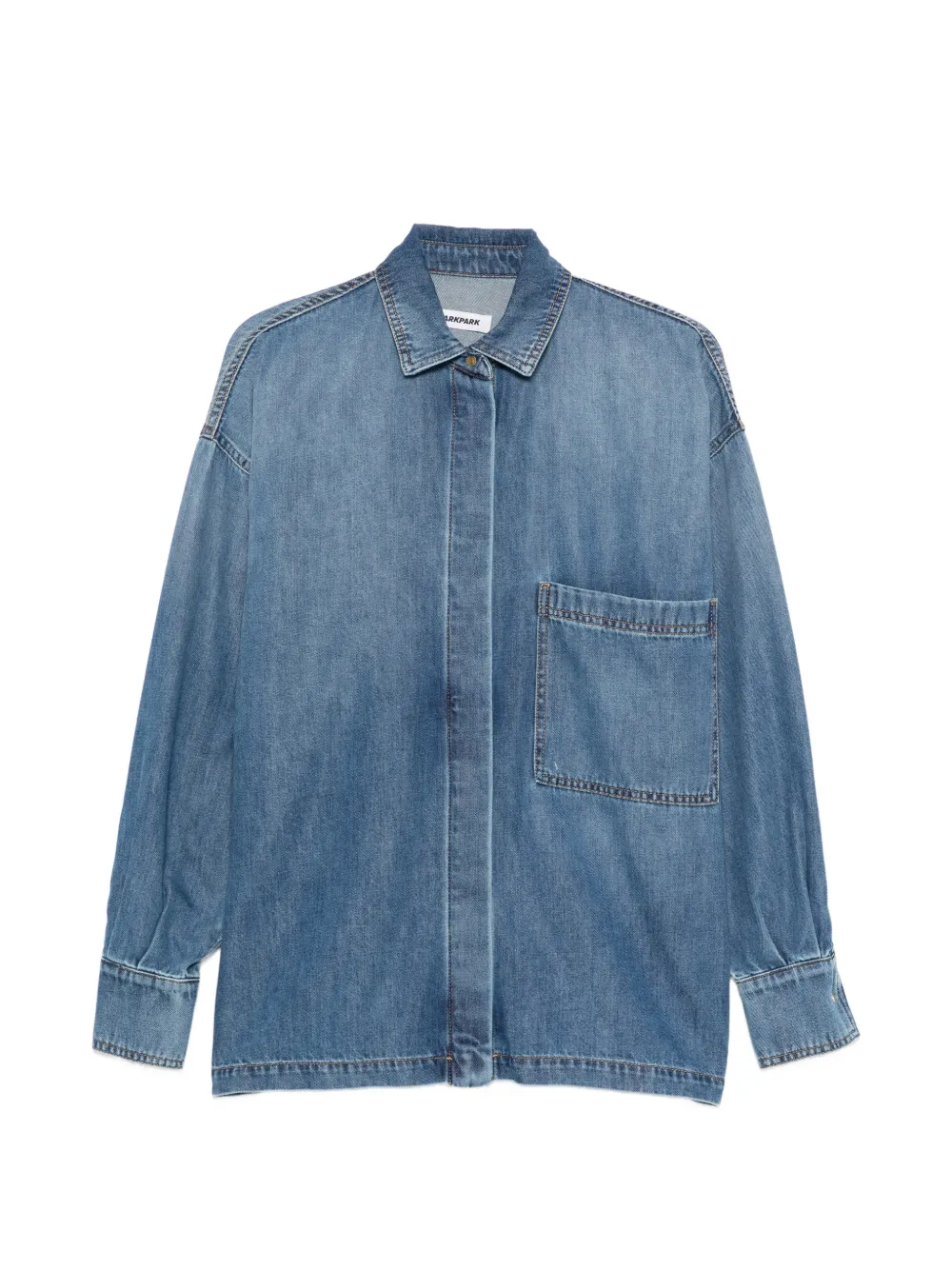 DARKPARK pocket denim shirt - Blu