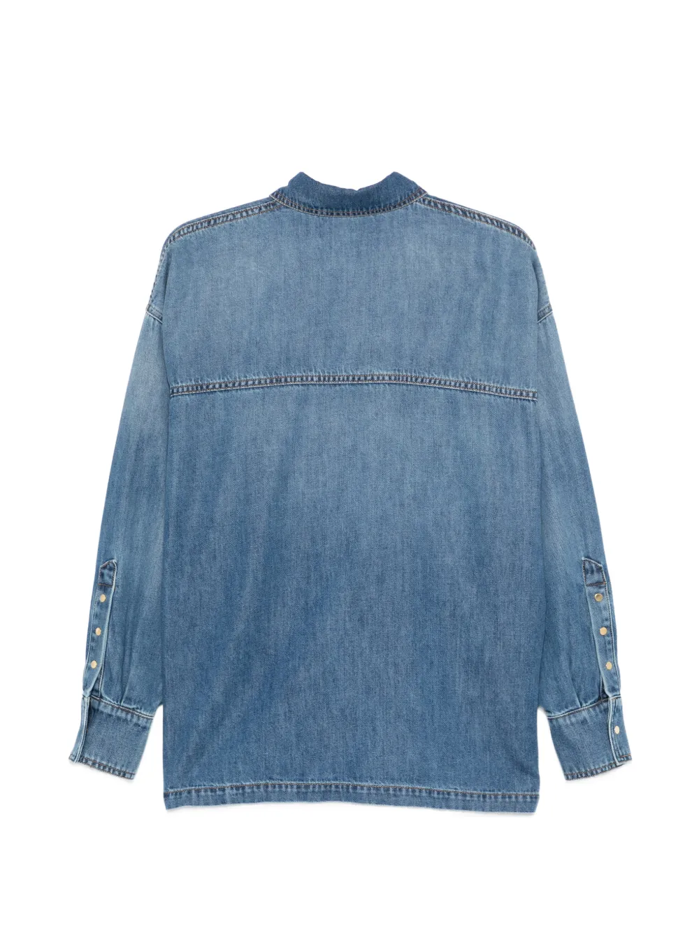  Darkpark Pocket Denim Shirt - Blue 