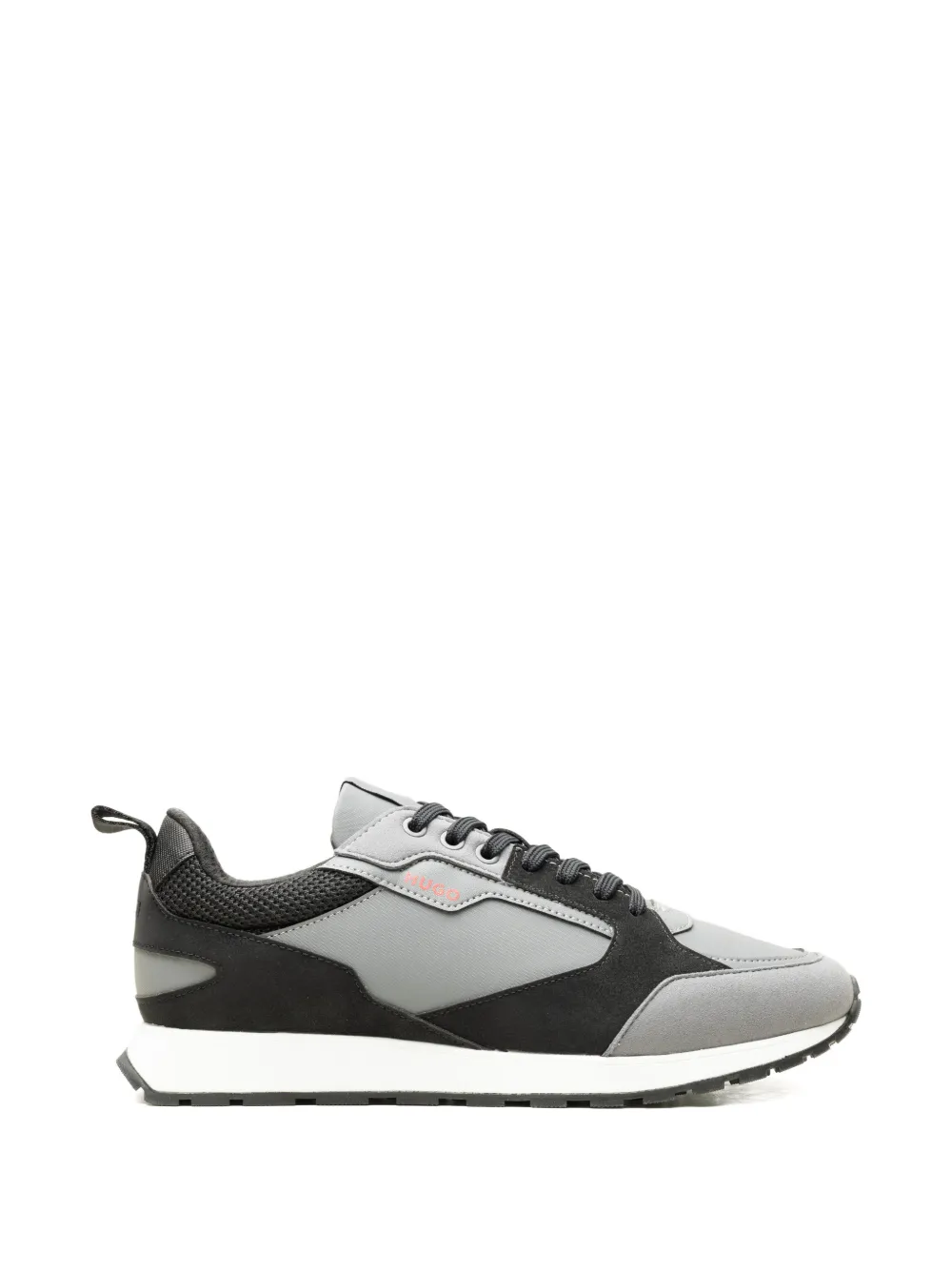 BOSS lace-up fastening sneakers - Grigio