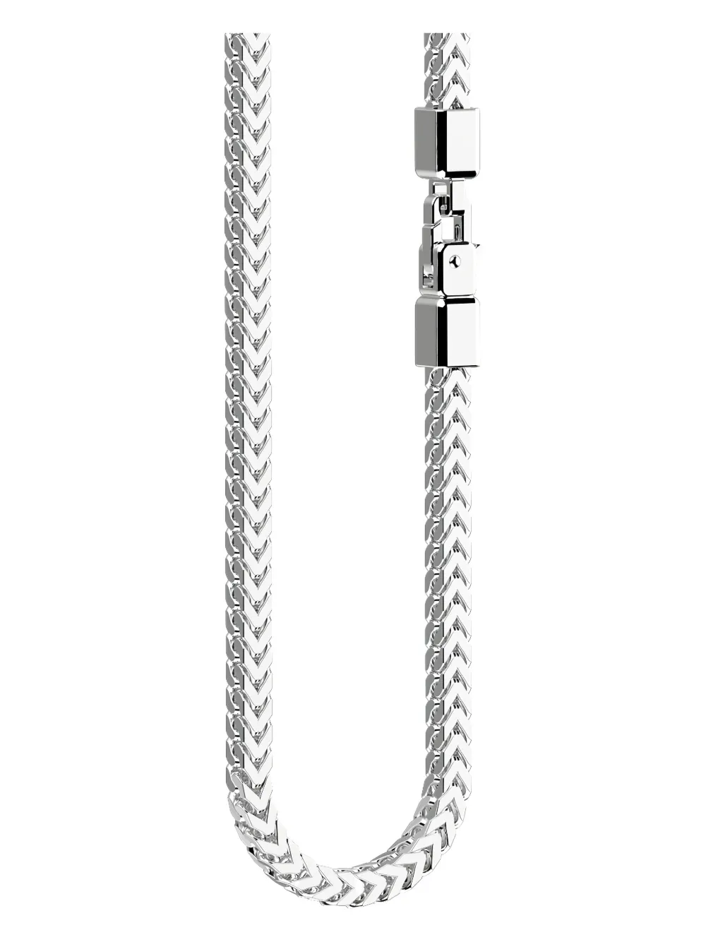 Zancan silver chain-link necklace - Argento