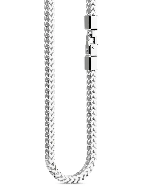 Zancan silver chain-link necklace