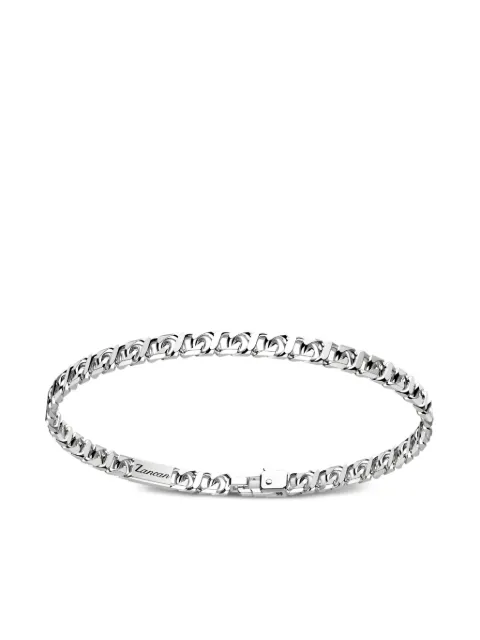 Zancan sterling silver engraved detail bracelet