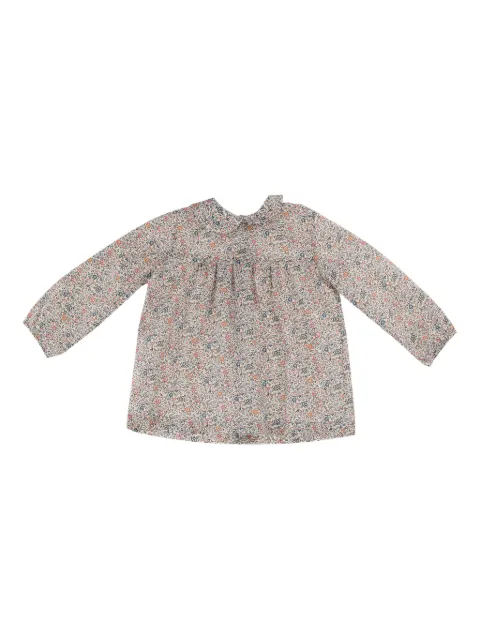 Nicoletta Fanna collared floral shirt