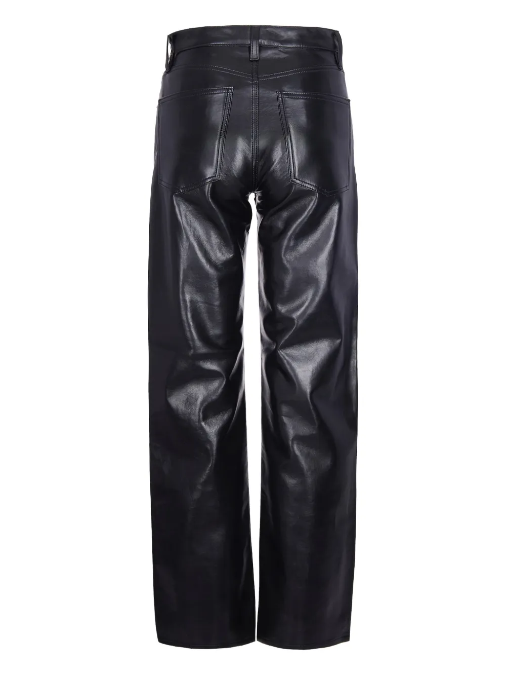 AGOLDE leather trousers | Straight-Leg Pants | Image 2
