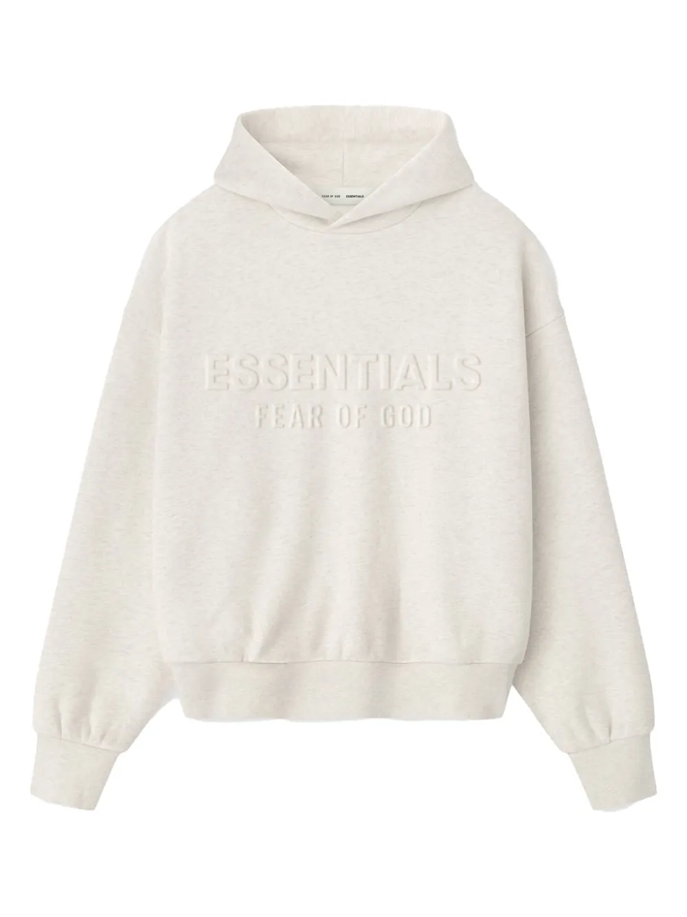 FEAR OF GOD ESSENTIALS sudadera con capucha y logo en relieve | neutro | Image 1