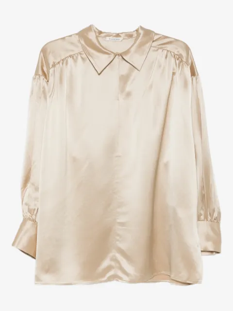 By Malene Birger blusa manga larga con cuello en V