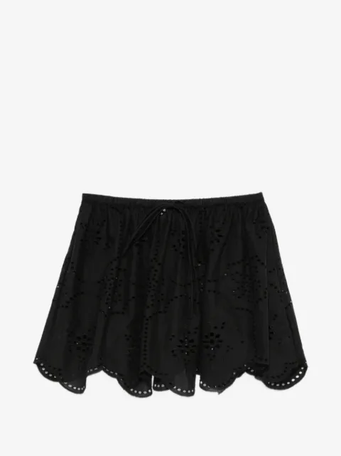 Matteau falda corta con bordado