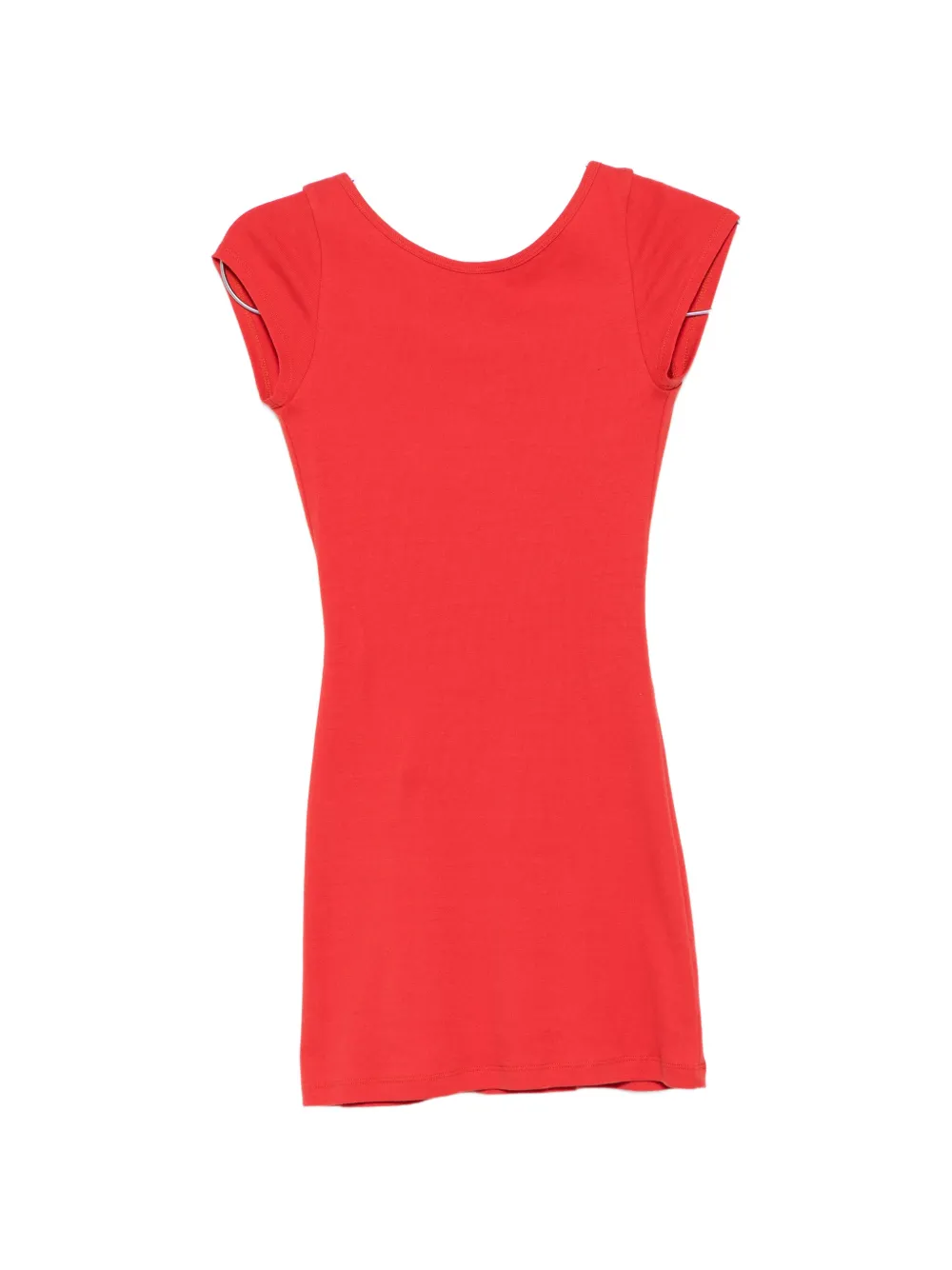 Matteau low-back mini dress - Rot