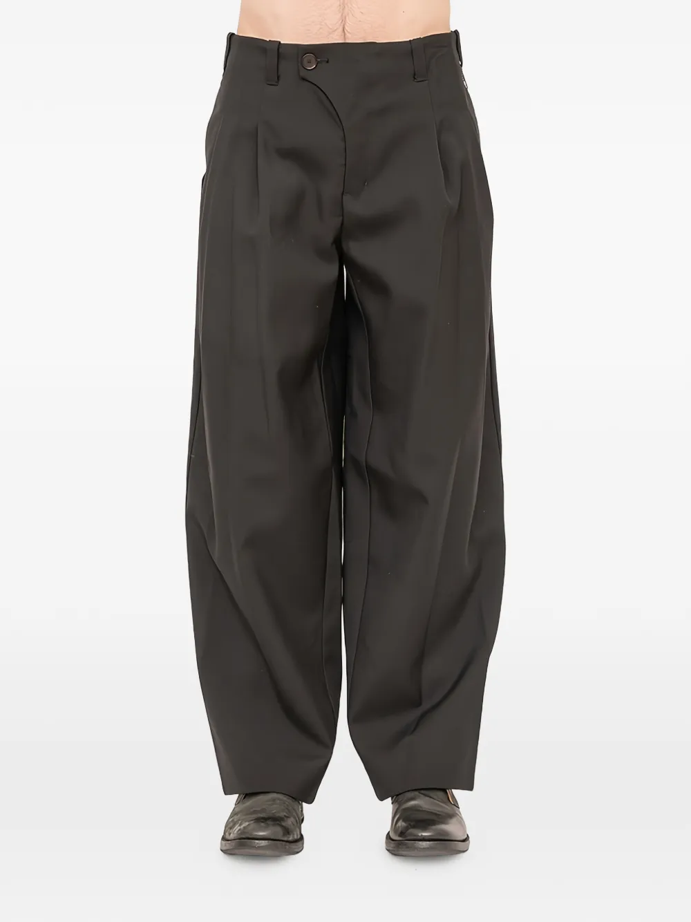 Devoa wool trousers | Black | Image 1
