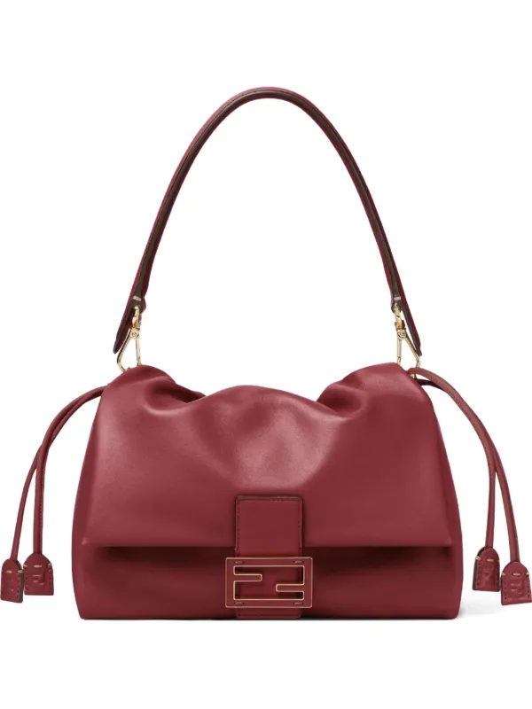 FENDI マンマバゲット バックル ハンドバッグ M | レッド | FARFETCH JP FENDI マンマバゲット バックル ハンドバッグ M | レッド | FARFETCH JP