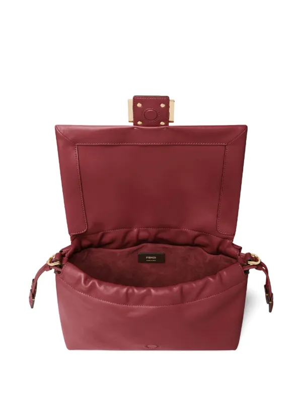 FENDI マンマバゲット バックル ハンドバッグ M | レッド | FARFETCH JP FENDI マンマバゲット バックル ハンドバッグ M | レッド | FARFETCH JP