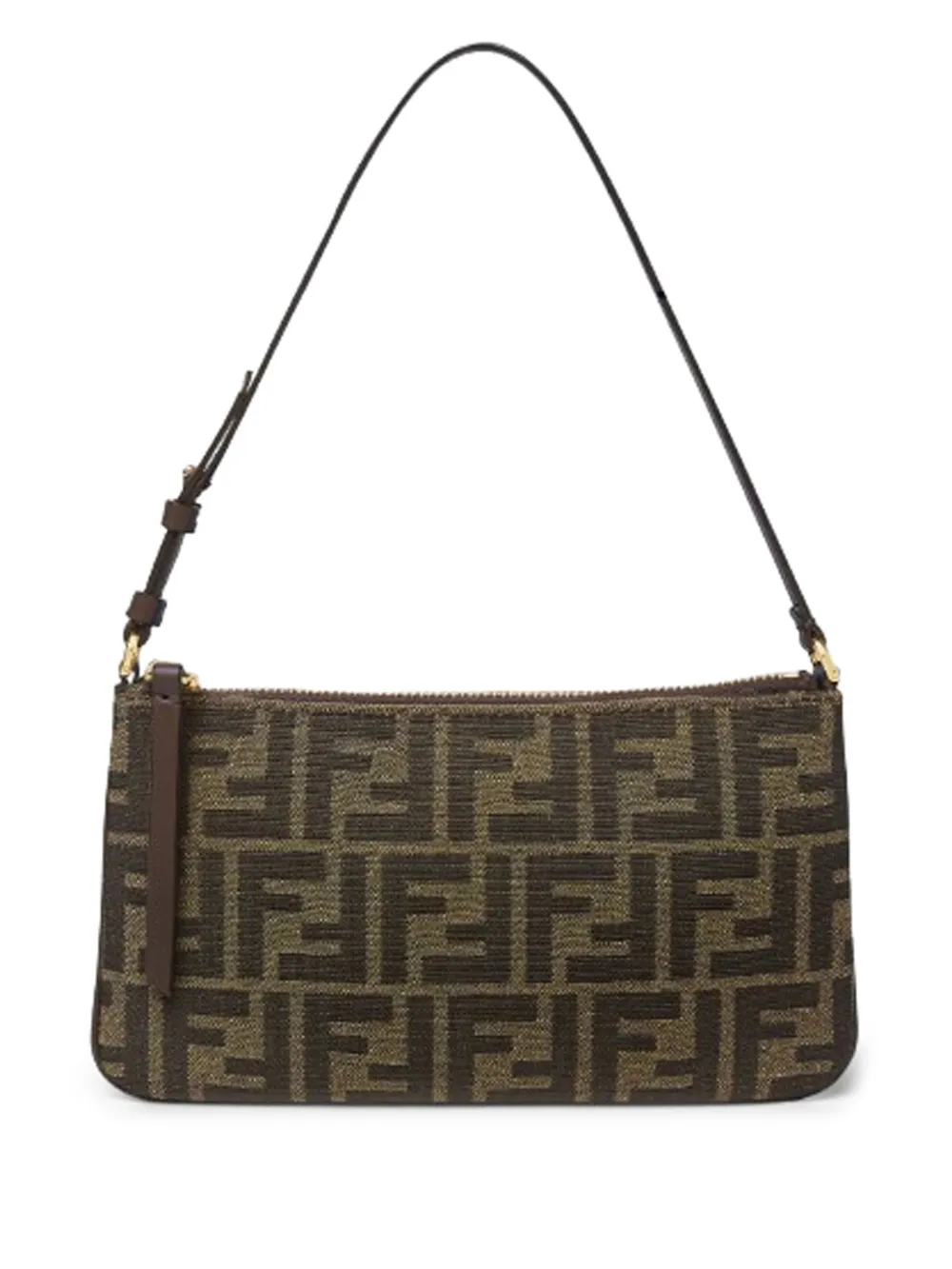 FENDI Baguette patterned tote bag | Brown | Image 1