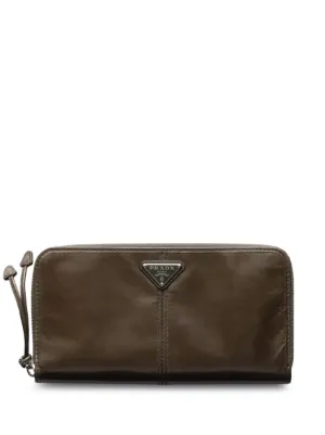 Prada 二つ折り財布 | グリーン | FARFETCH JP