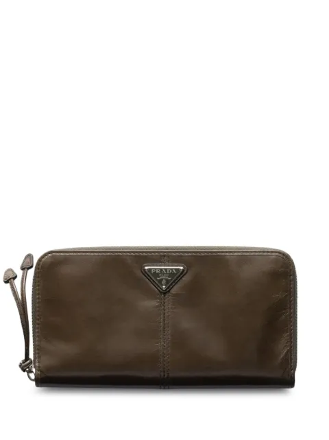 Prada leather wallet