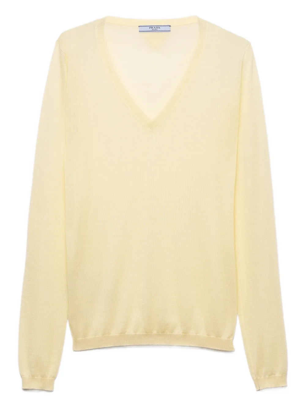 Prada Langärmeliger Pullover | Gelb | Image 1