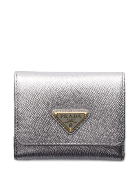 Prada small leather wallet