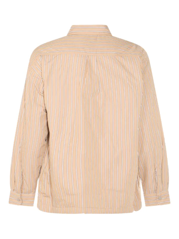 Carhartt WIP ストライプ シャツジャケット | ニュートラル | FARFETCH JP