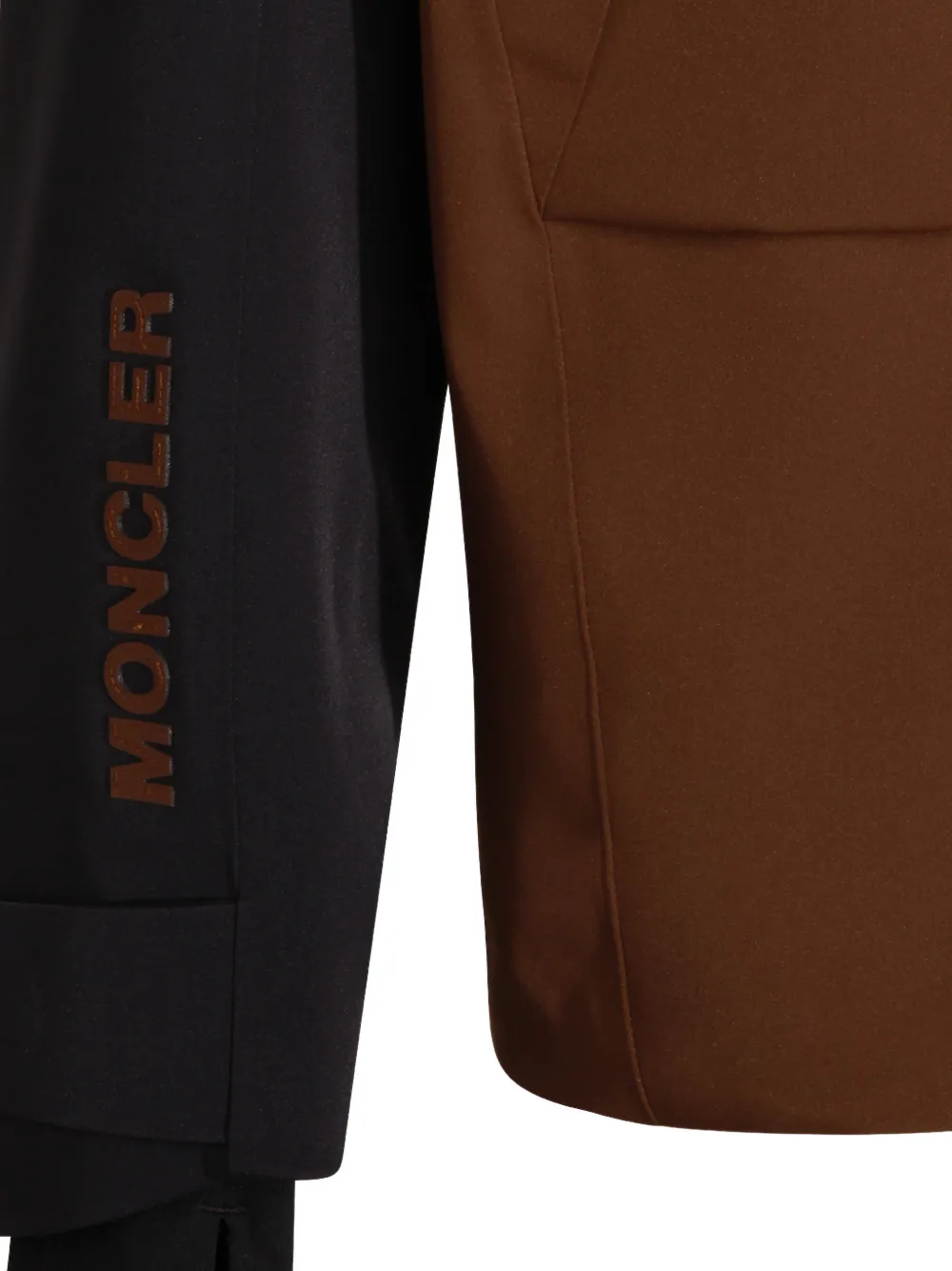 Moncler Grenoble hooded ski jacket Bruin