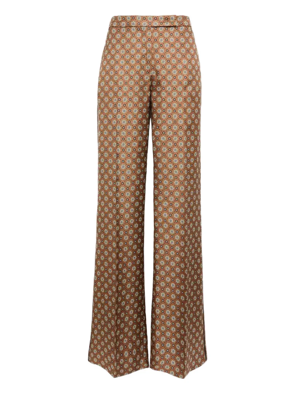 Dorothee Schumacher Graphic Dreams Patterned Trousers In Multi