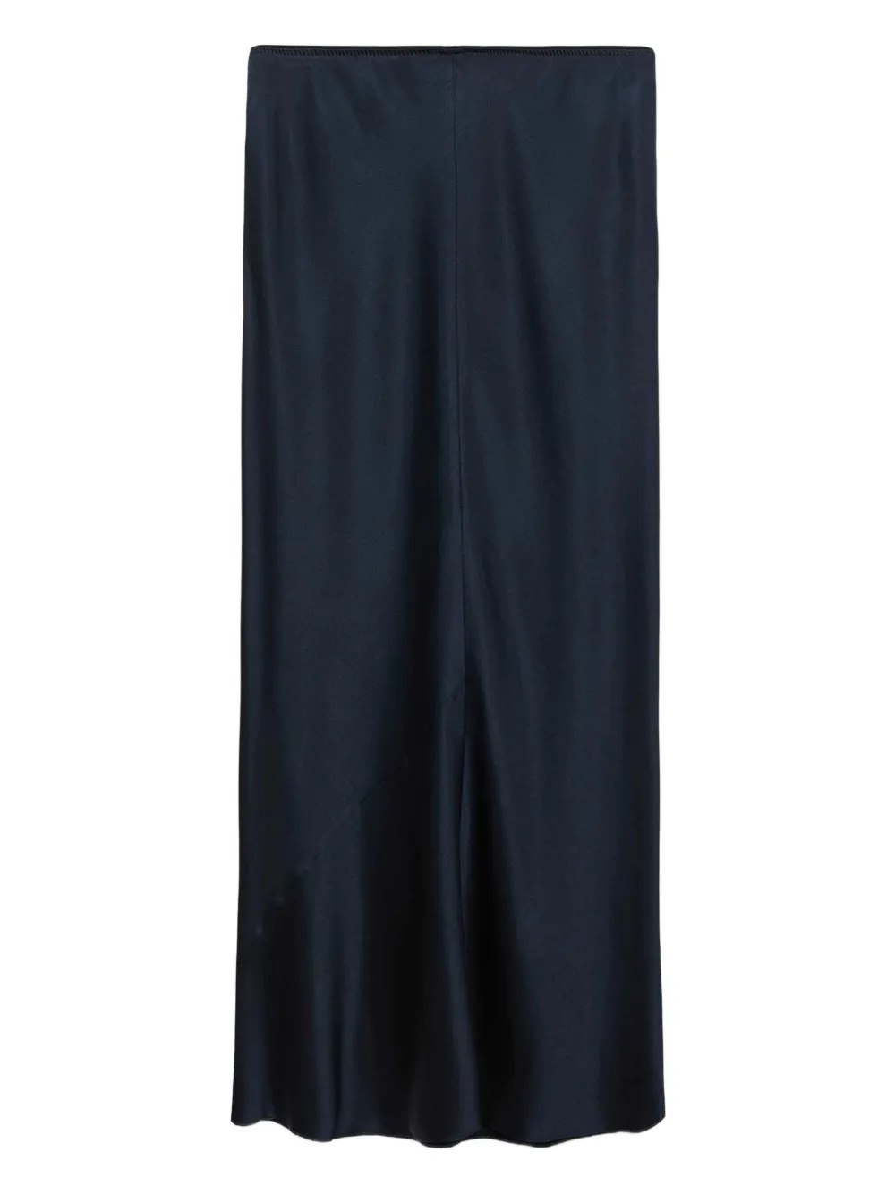 Dorothee Schumacher Stretch Silk-satin Midi-skirt In Blue