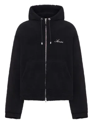 AMIRI ジップアップ パーカー | ブラウン | FARFETCH JP