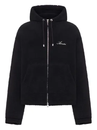 AMIRI ジップ パーカー | ブラック | FARFETCH JP