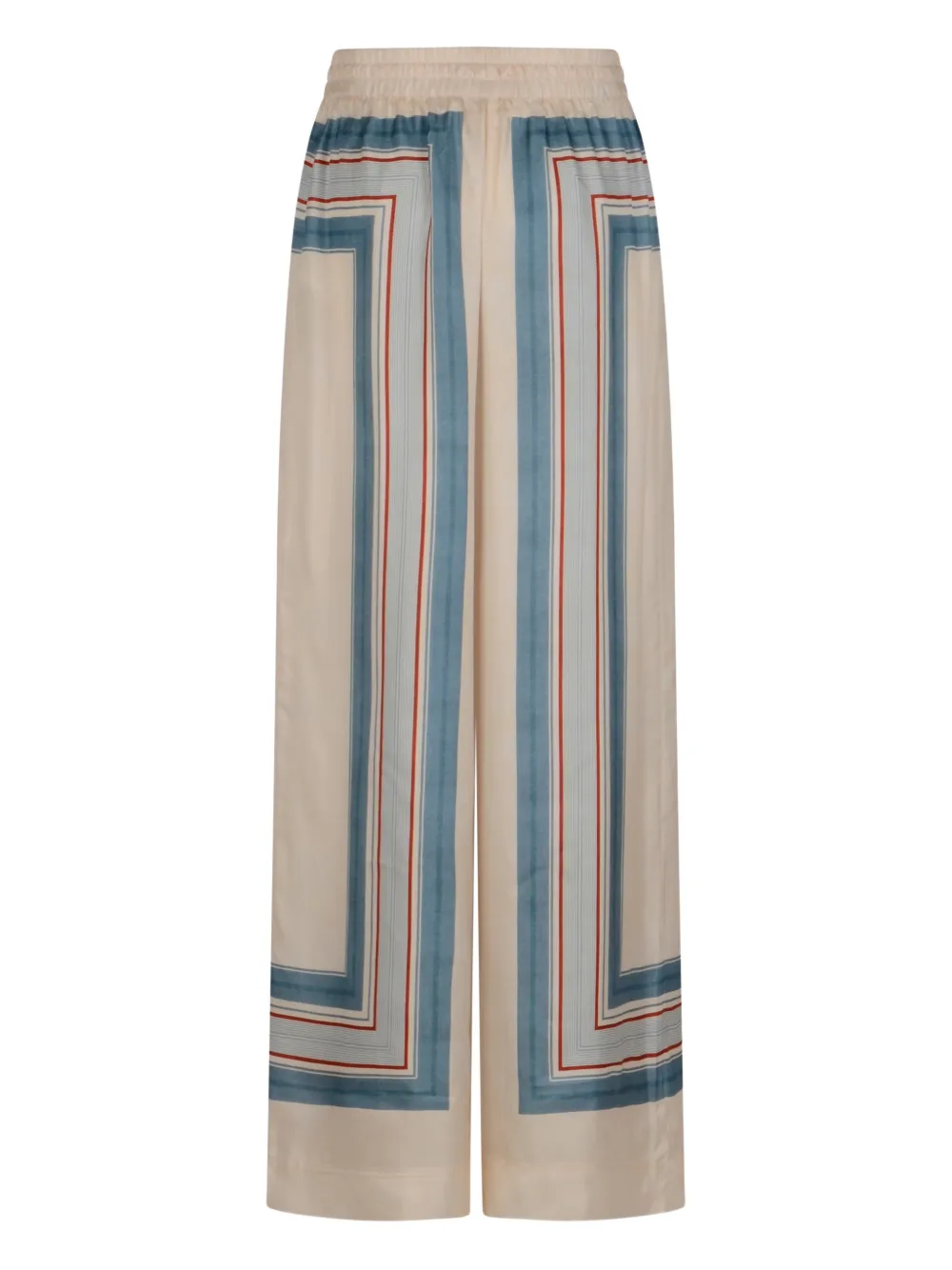 ZIMMERMANN striped drawstring trousers | Straight Trousers | Image 2