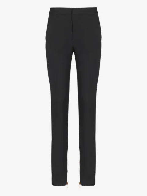 Balmain zipped-cuffs trousers