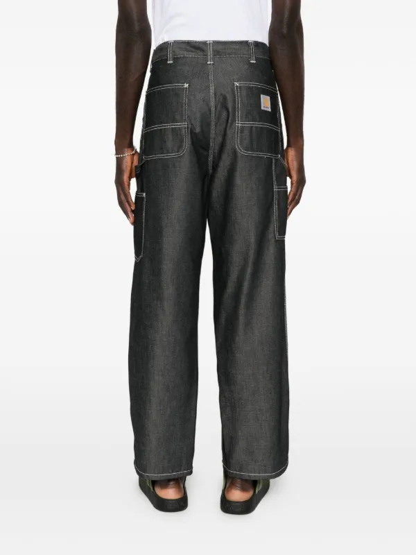 Carhartt WIP OG コントラストステッチ ジーンズ | ブラック | FARFETCH JP