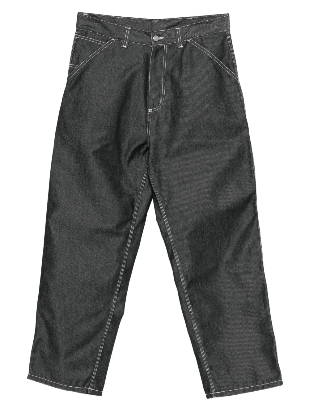Carhartt WIP OG contrast-stitching jeans | Black | Image 1