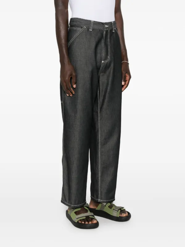 Carhartt WIP OG コントラストステッチ ジーンズ | ブラック | FARFETCH JP