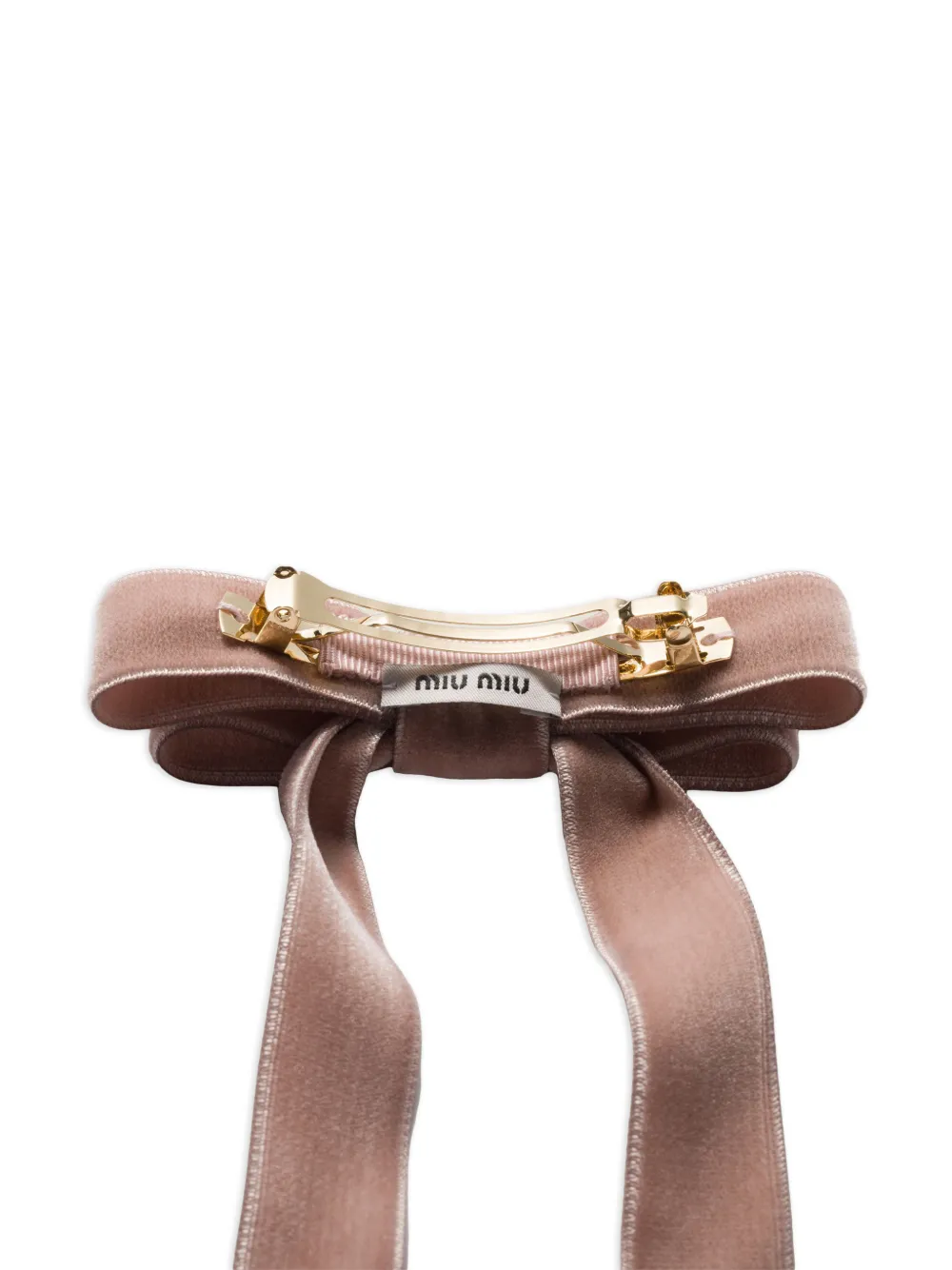 Miu Miu hårspænde med logobogstaver | Image 2